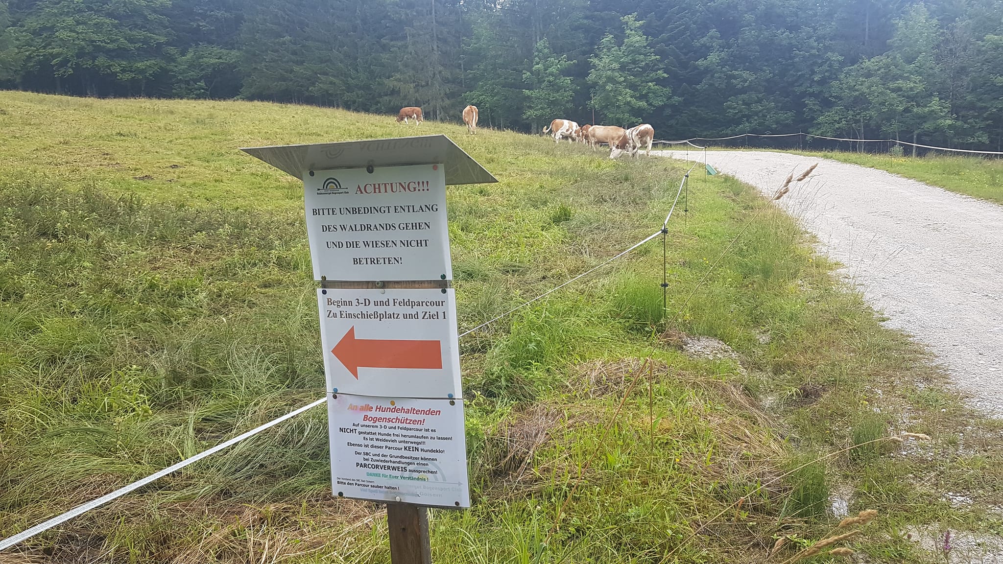 Parcoursbesuch - BSC Bad Goisern - Bogensportinfo