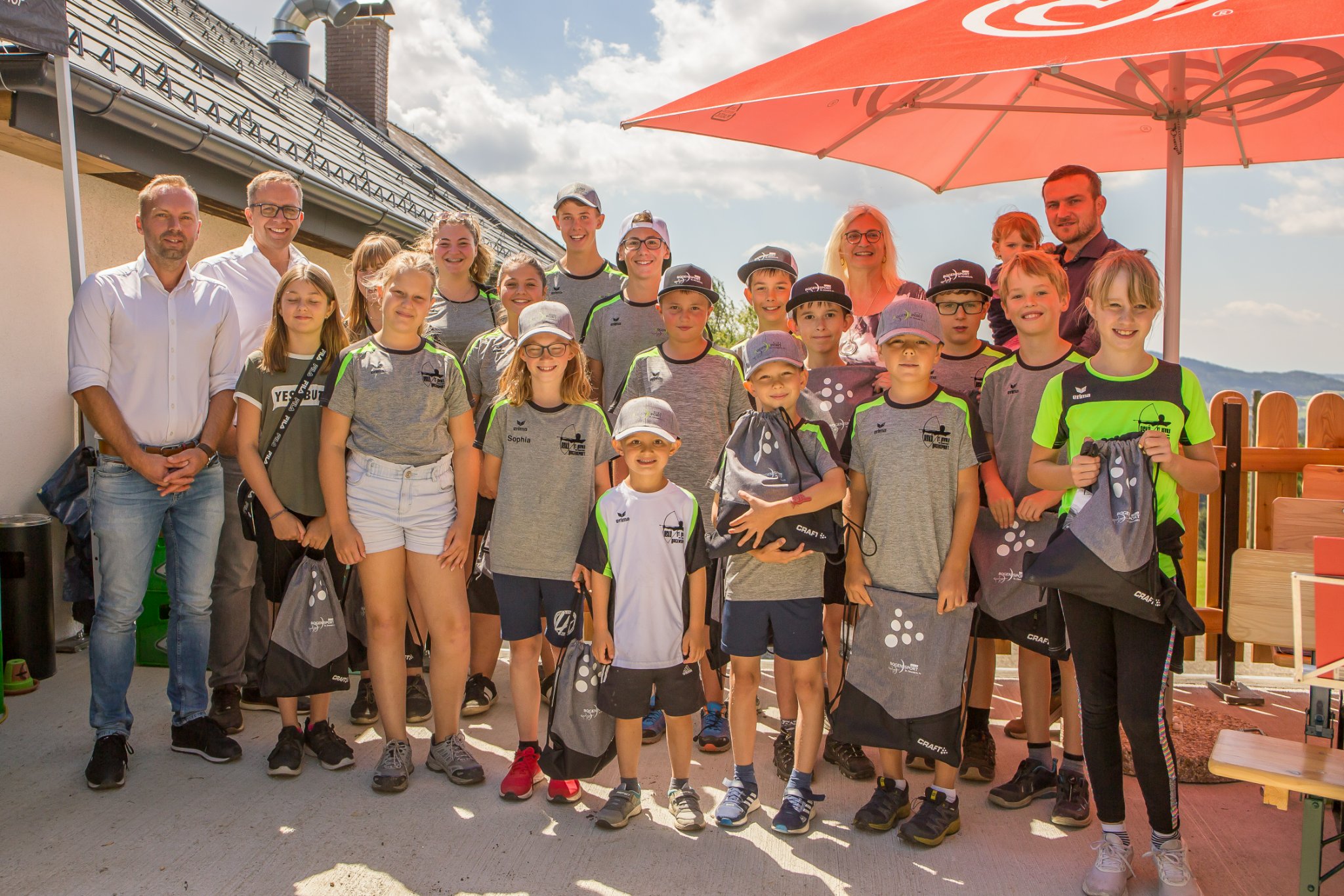 Opening ceremony of the Rannahof Archery Arena  - Bogensportinfo