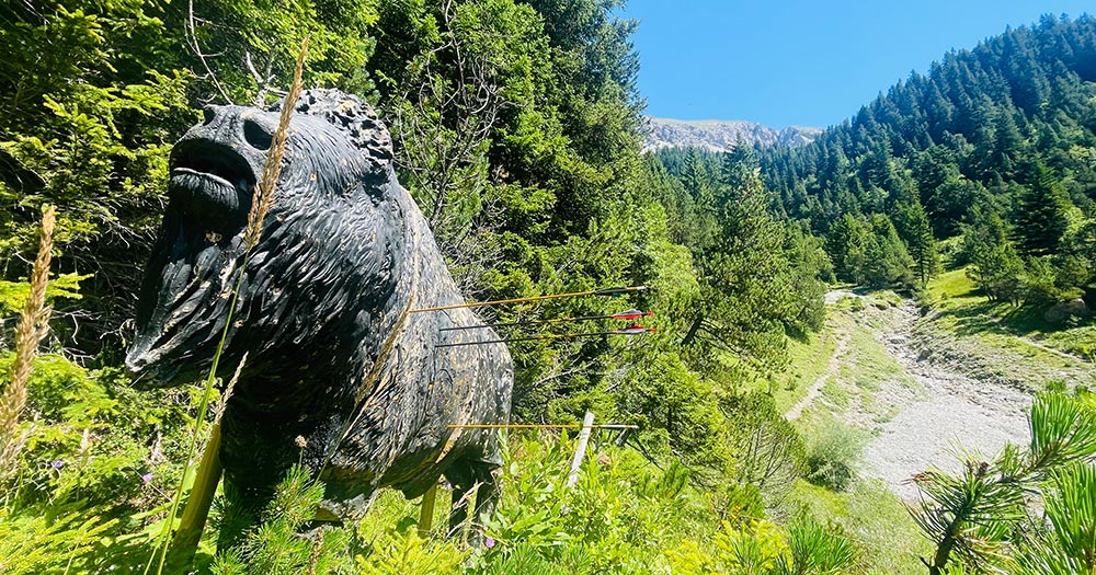 Parcoursbesuch Bogensport Liechtenstein - Bogensportinfo