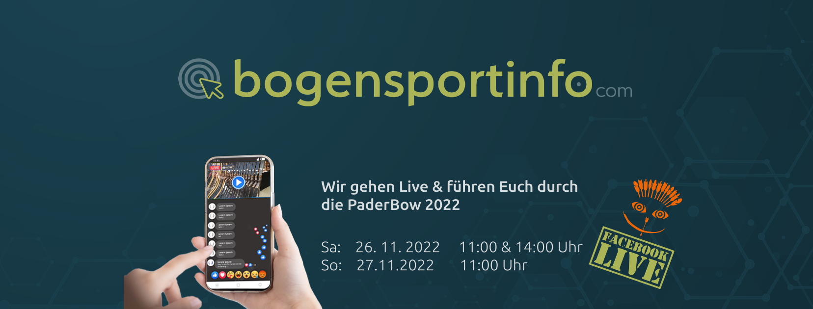 Live vor Ort auf der PaderBow 2022 - Bogensportinfo