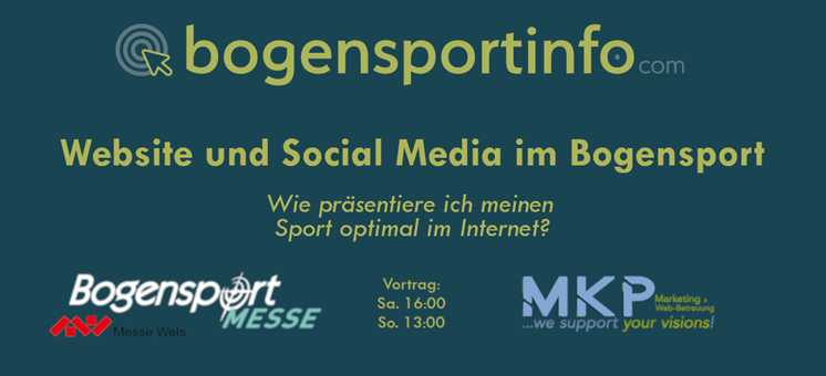 Vortrag zum Thema Internet & Bogensport - Bogensportinfo