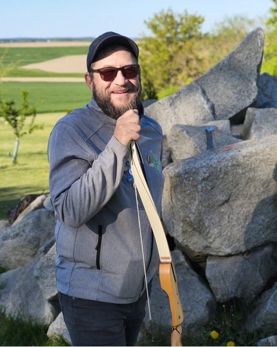 Betreiber vom Bogenparcours Schachten: Christian Peissinger