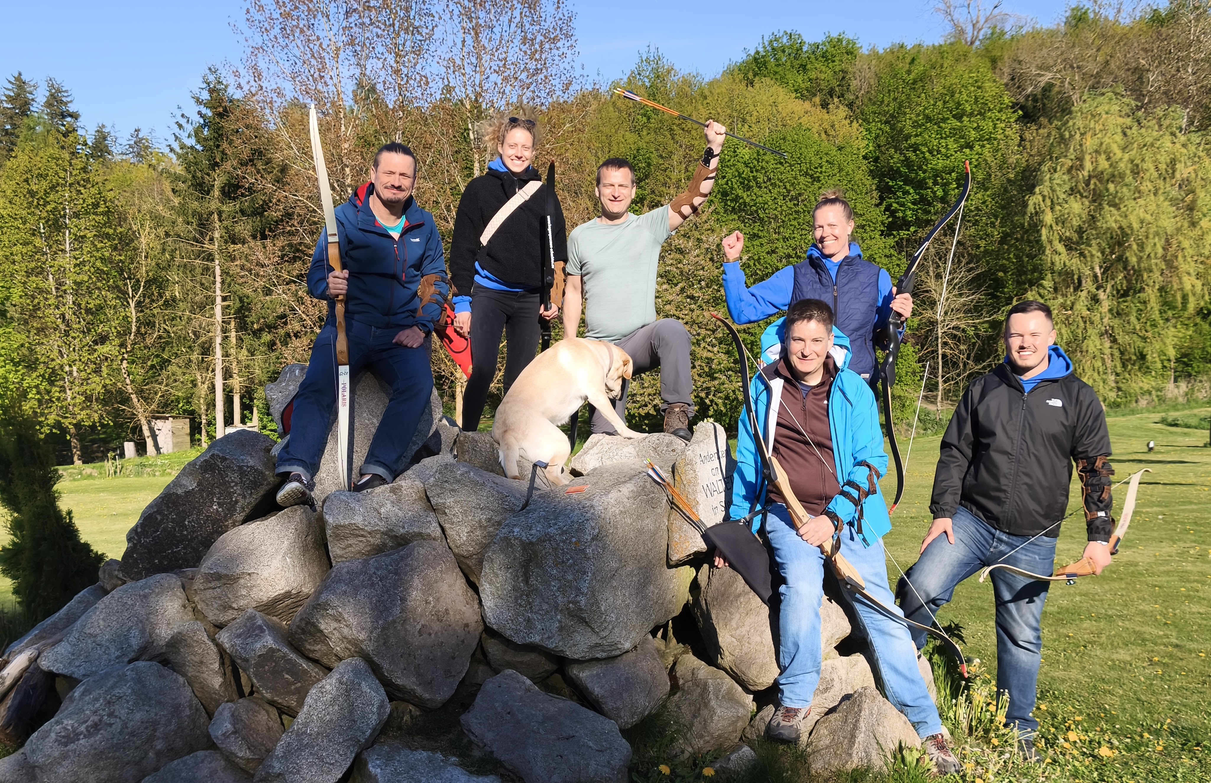 Teamevent: Bogenschießen auf dem Bogenparcours Schachten - Bogensportinfo