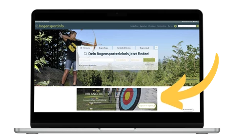 Bannerwerbung Startseite