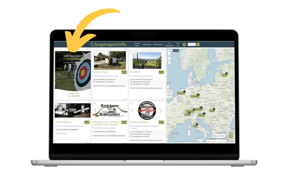 Bannerwerbung Suchseite