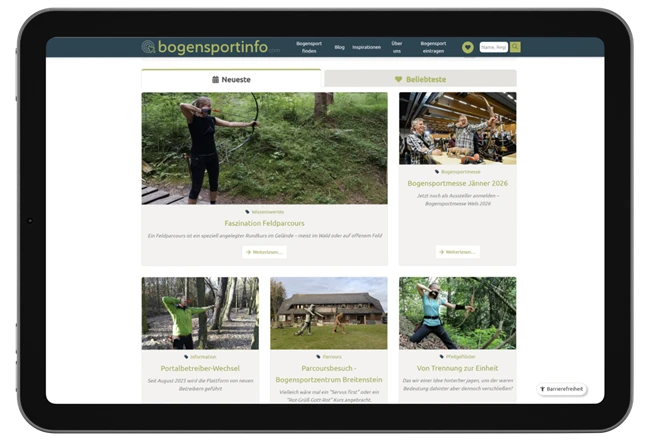 bogensportinfo Blogbeitrag