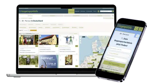 Vorteile einer Listung auf bogensportinfo.com