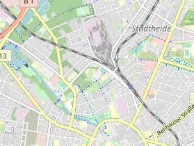 Archery tournament & trade fairs on map