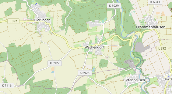 Parcour Bogenschießen auf Karte