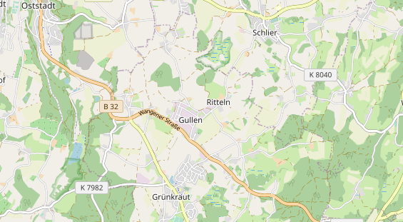 Archery course on map