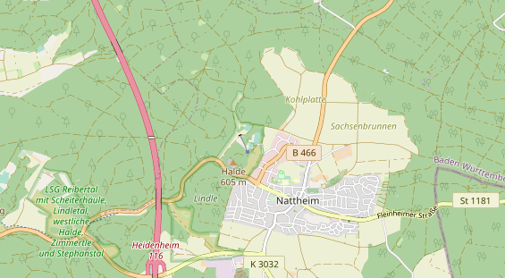 Parcour Bogenschießen auf Karte