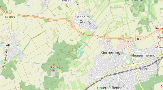 Parcour Bogenschießen auf Karte