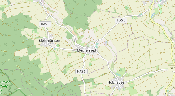 Archery course on map