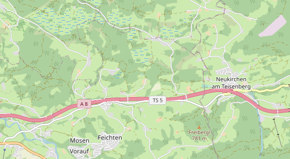 Parcour Bogenschießen auf Karte