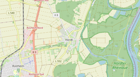 Parcour Bogenschießen auf Karte