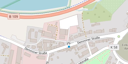 Bogenshop auf Satellitenbild