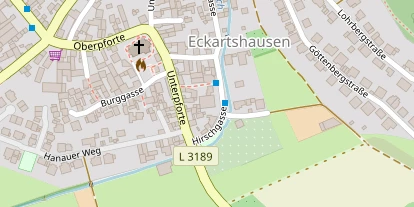 Bogenshop auf Satellitenbild