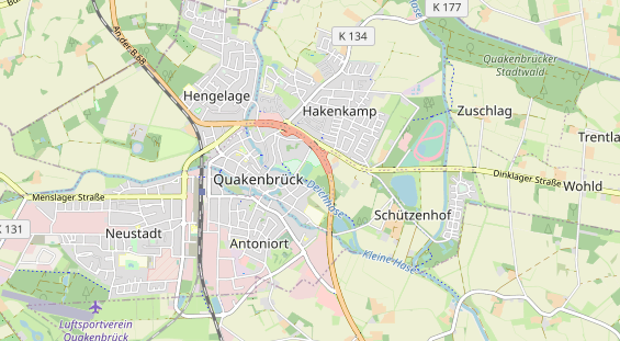 Bogenturnier & Messen auf Karte