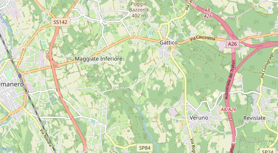 Archery course on map