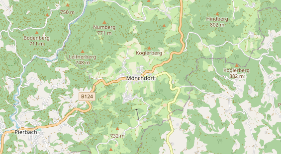 Bogenurlaub auf Karte