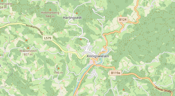 Bogenurlaub auf Karte