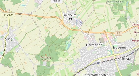 Bogenturnier & Messen auf Karte