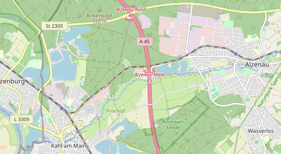 Archery course on map