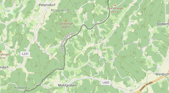 Parcour Bogenschießen auf Karte