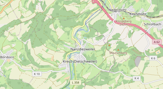 Parcour Bogenschießen auf Karte