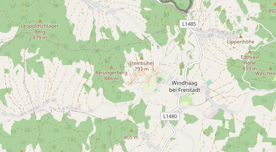 Parcour Bogenschießen auf Karte