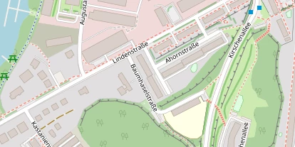 Bogenshop auf Satellitenbild