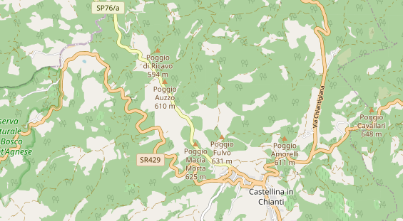 Parcour Bogenschießen auf Karte