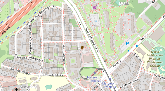 Bogenshop auf Satellitenbild