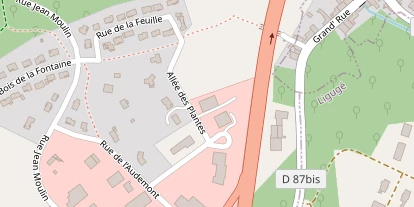 Bogenshop auf Satellitenbild