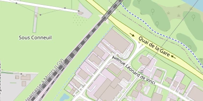 Bogenshop auf Satellitenbild