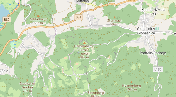 Parcour Bogenschießen auf Karte