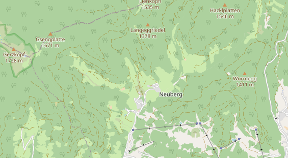 Bogenurlaub auf Karte