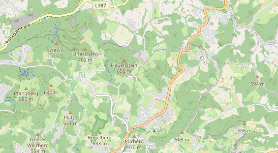 Parcour Bogenschießen auf Karte