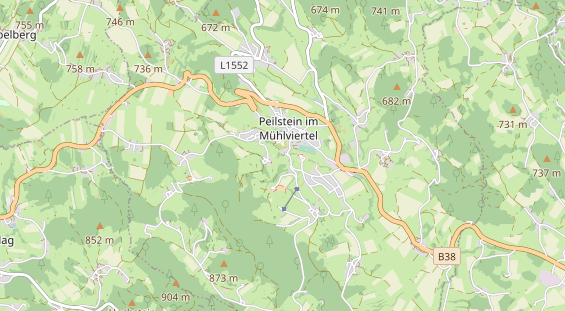 Archery tournament & trade fairs on map