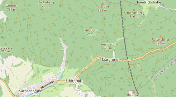 Parcour Bogenschießen auf Karte