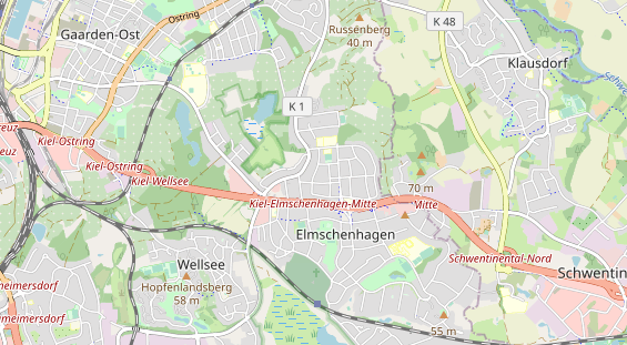 Parcour Bogenschießen auf Karte