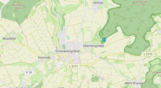 Parcour Bogenschießen auf Karte