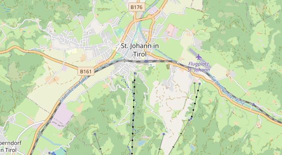 Bogenurlaub auf Karte