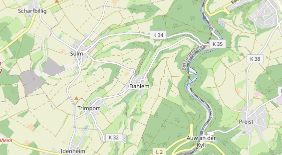 Parcour Bogenschießen auf Karte