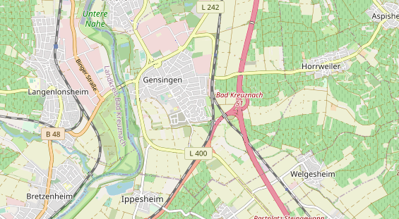 Parcour Bogenschießen auf Karte