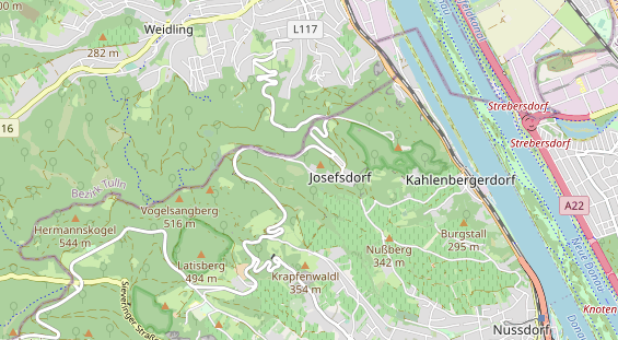 Archery holiday on map