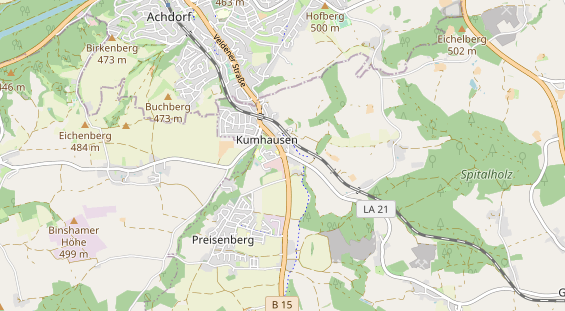 Parcour Bogenschießen auf Karte