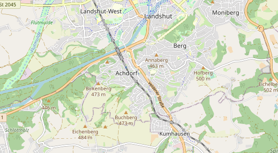 Parcour Bogenschießen auf Karte