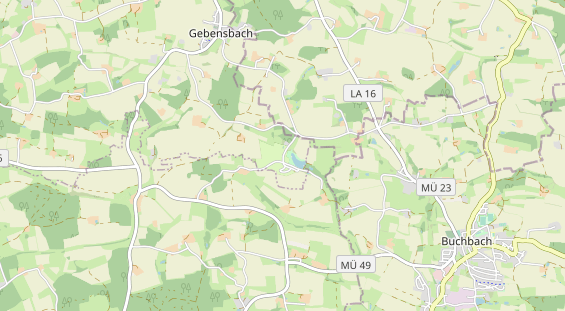 Archery course on map