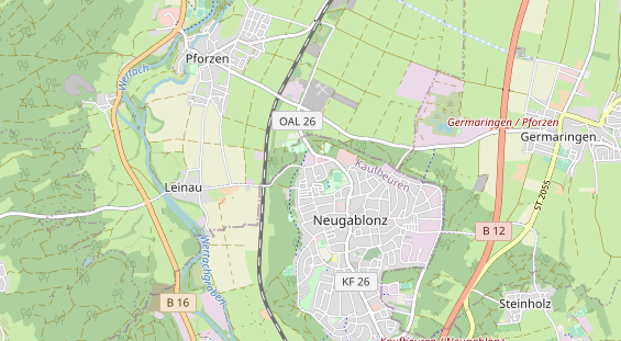 Parcour Bogenschießen auf Karte